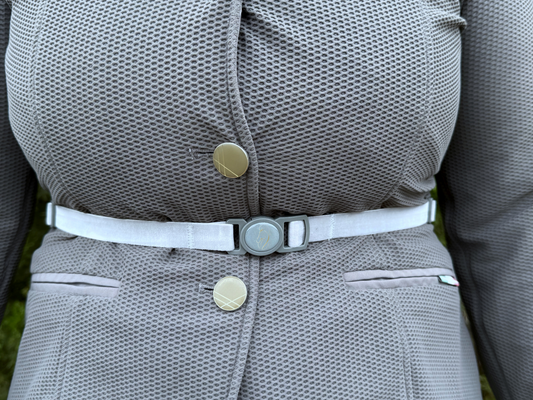Medium Grey Velvet Showband