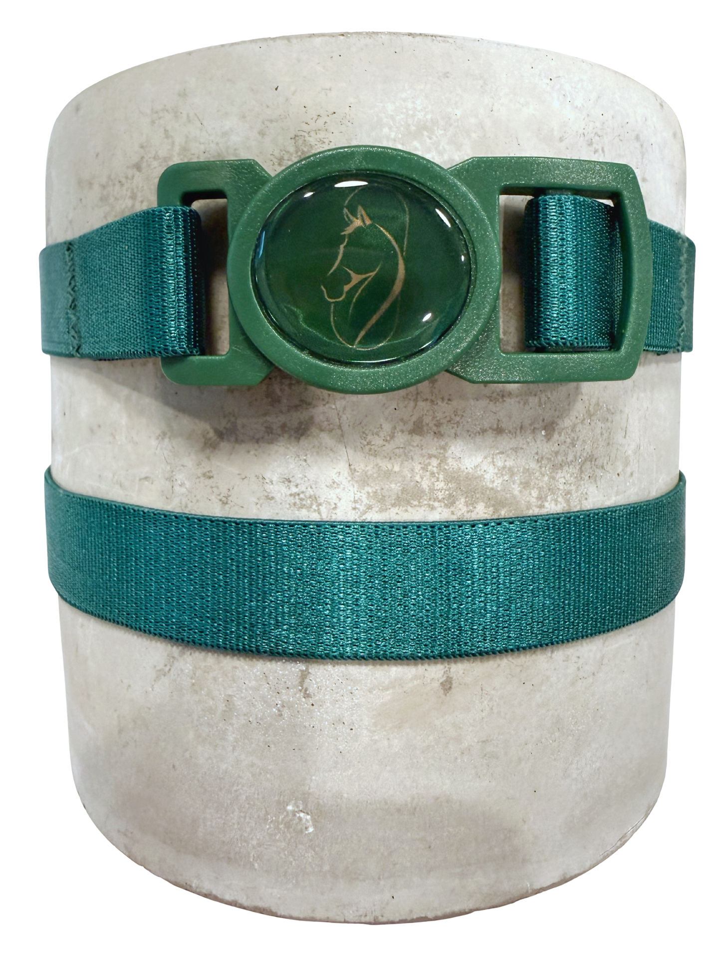 Hunter Green Satin Showband
