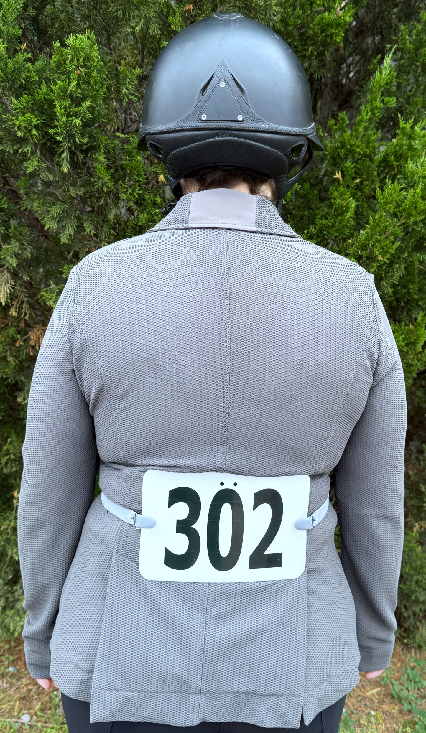 Grey Satin Showband