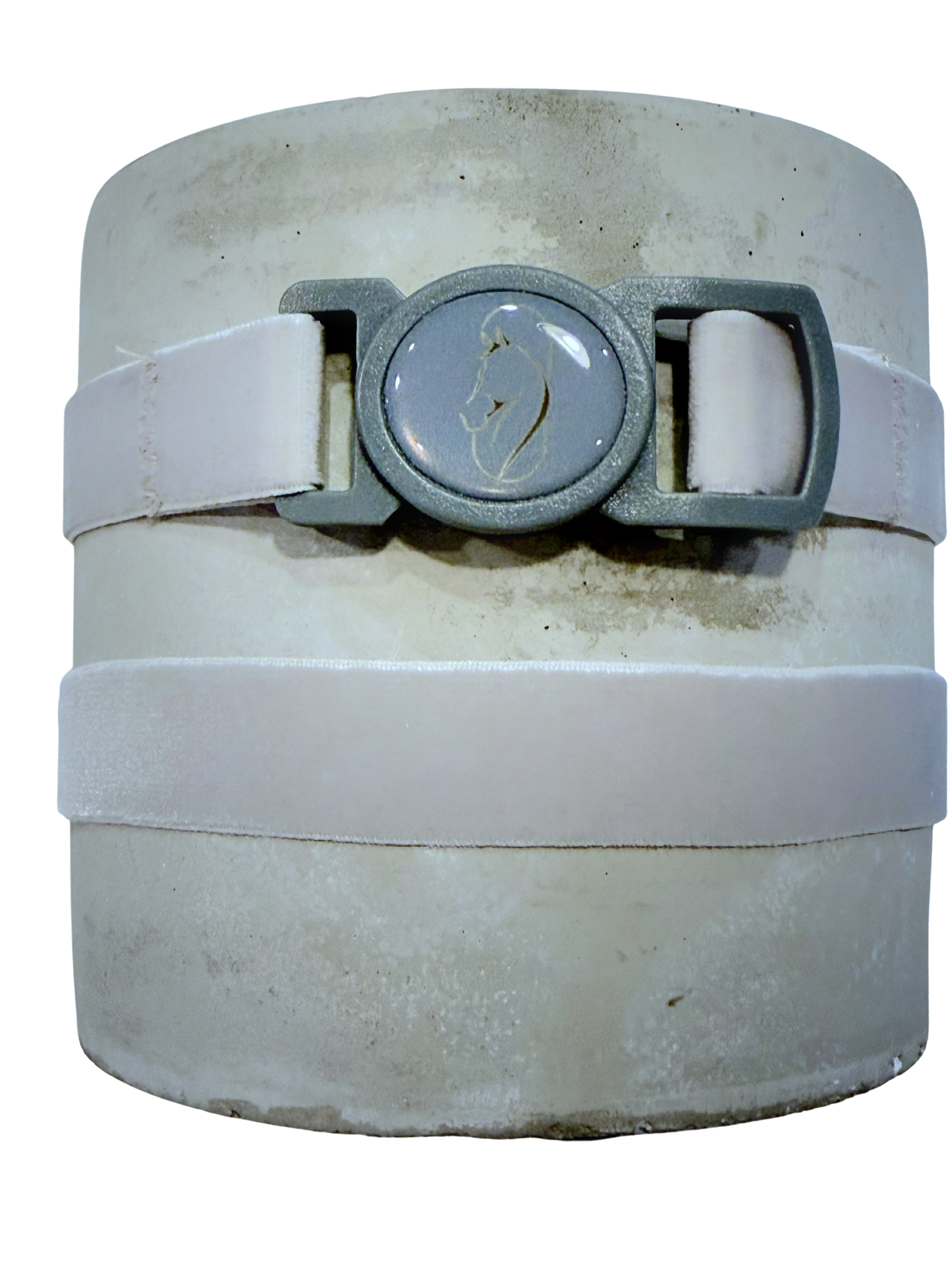 Light Grey Velvet Showband