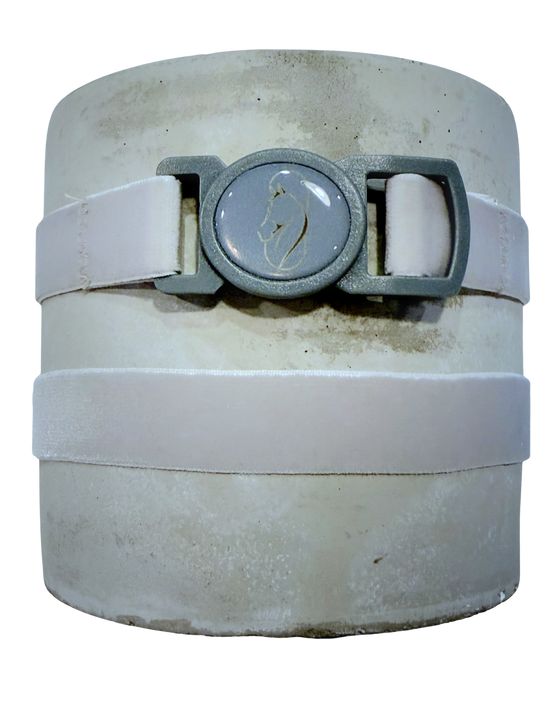 Light Grey Velvet Showband