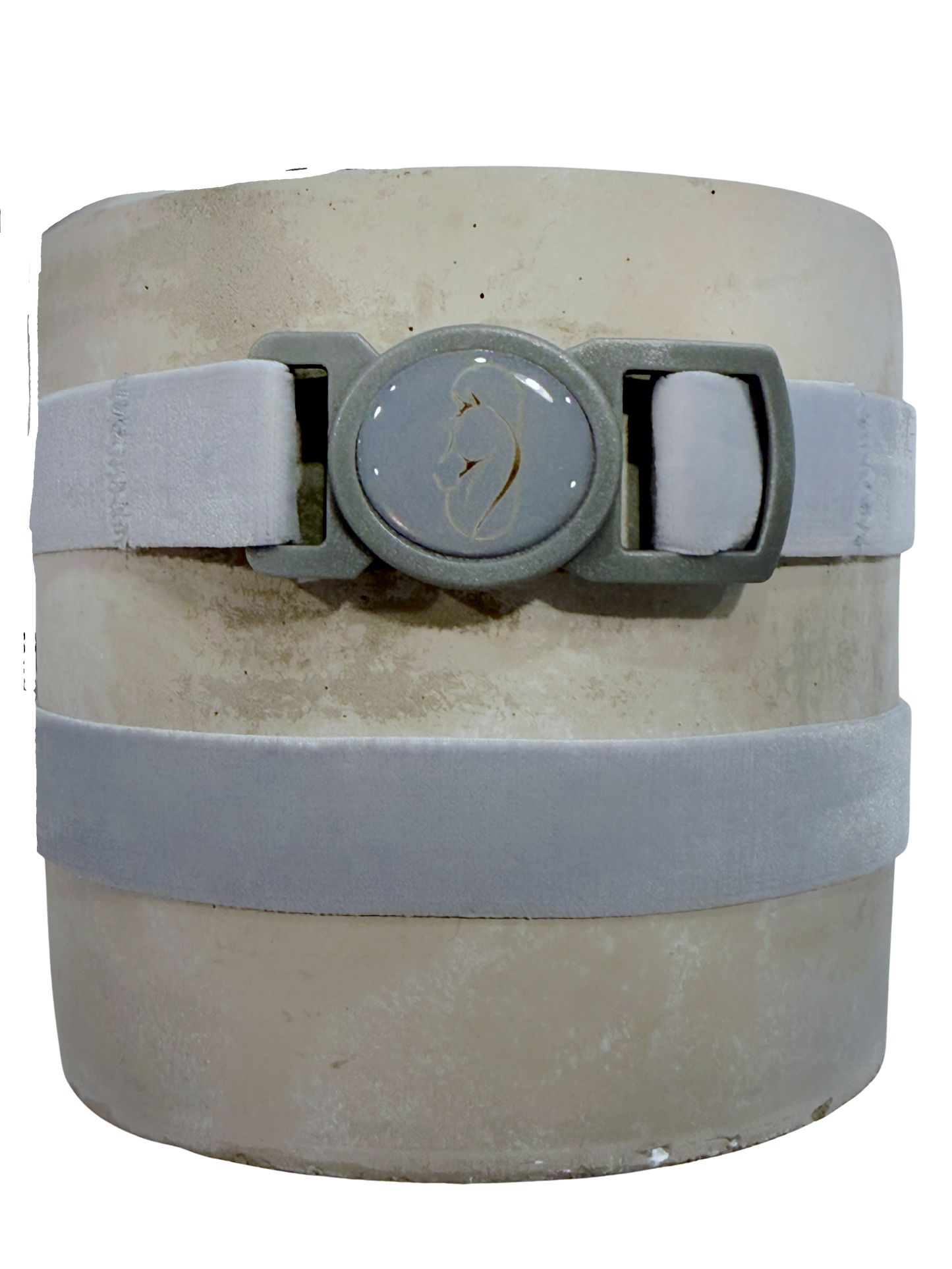 Medium Grey Velvet Showband