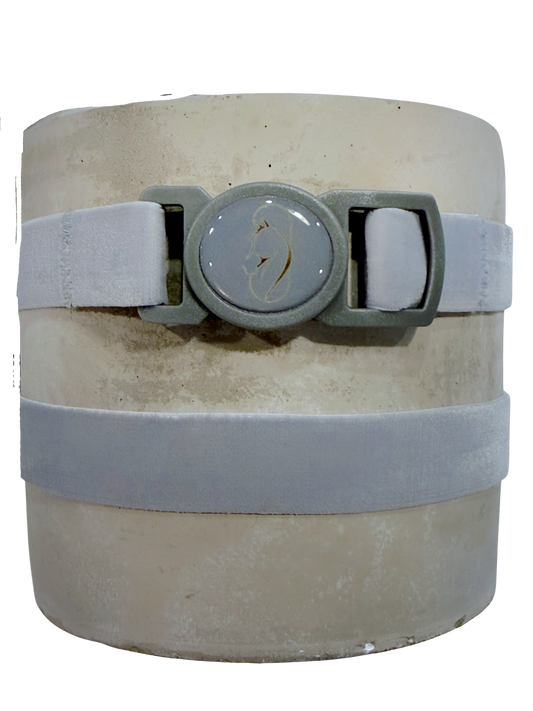 Medium Grey Velvet Showband